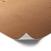 Namibië Minimale Reisposter Poster (Hoek)