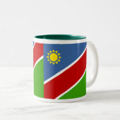 Namibië Mok vlag (Voorkant rechts)