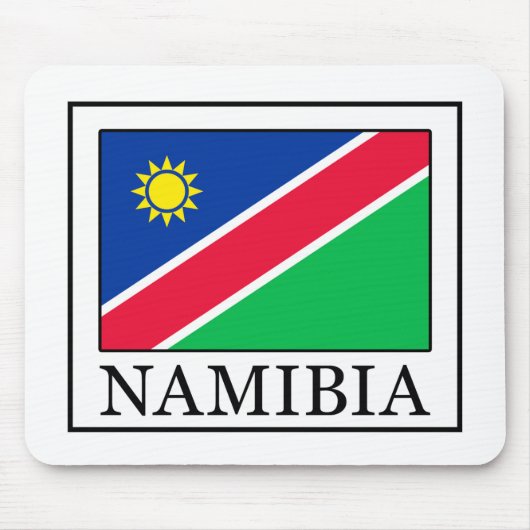 Namibië mousepad muismat (Voorkant)