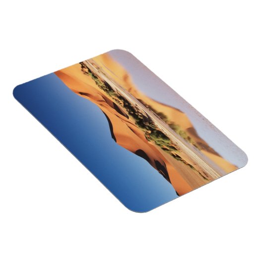 Namibië, regio Sossusvlei, Sand Dunes in woestijn Magneet (Rechterzijde)