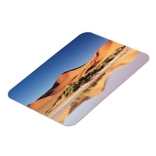 Namibië, regio Sossusvlei, Sand Dunes in woestijn Magneet (Linkerzijde)