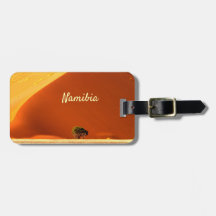 Namibië rode duinen van Sossusvlei foto met tekst