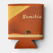 Namibië rode duinen van Sossusvlei foto met tekst Blikjeskoeler (Voorkant)