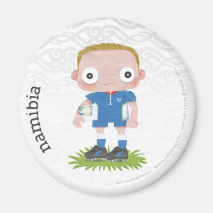 Namibië Rugby Fridge Magnet