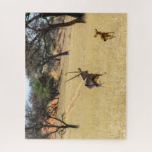 Namibië Safari Jigzaag Puzzle - wilde oryx