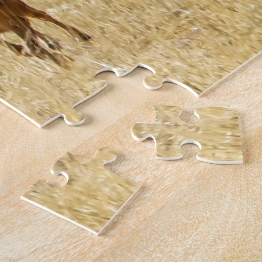 Namibië Safari Jigzaag Puzzle - wilde oryx Legpuzzel (Zijkant)