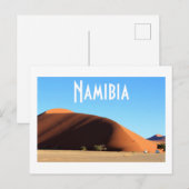 Namibië Sand Dune 45 Landschap Sossusvlei Briefkaart (Voorkant / Achterkant)