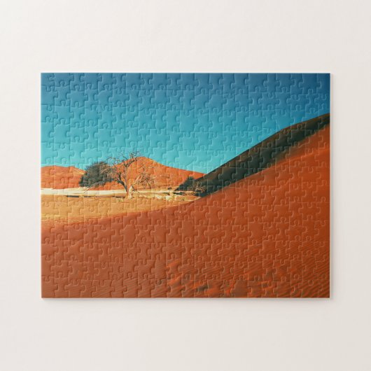Namibië Sand Dune Landscape Uitzicht Legpuzzel (Horizontaal)