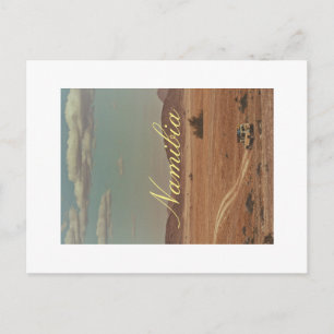 Namibië Savannah Struik Natuur Ansichtkaart Briefkaart