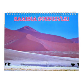 Namibië sossusvlei kalender