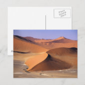 Namibië: Sossuvlei Dunes, Aerial schilderachtig. Briefkaart (Voorkant / Achterkant)
