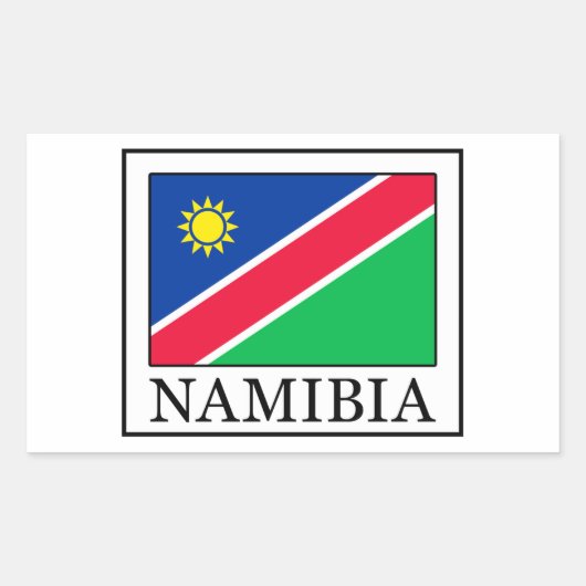 Namibië sticker (Voorkant)