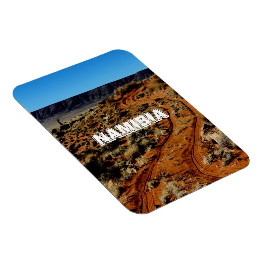 Namibië Tirool Namib woestijnlandschap Rode bodem Magneet (Rechterzijde)
