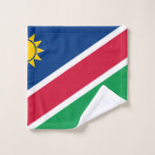 Namibië vlag bad handdoek (Wasdoekje)