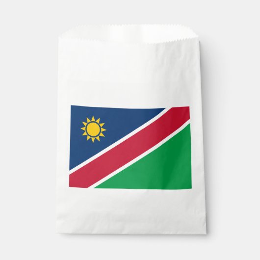 Namibië vlag bedankzakje (Voorkant)