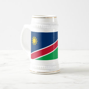 Namibië vlag bierpul