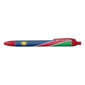 Namibië vlag blauwe inkt pen (Bovenkant)