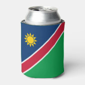 Namibië vlag blikjeskoeler (Blikje Voorkant)