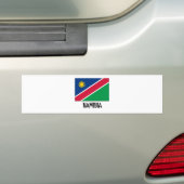 Namibië vlag bumpersticker (Op auto)