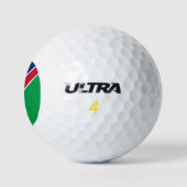 Namibië vlag golfballen (Logo)