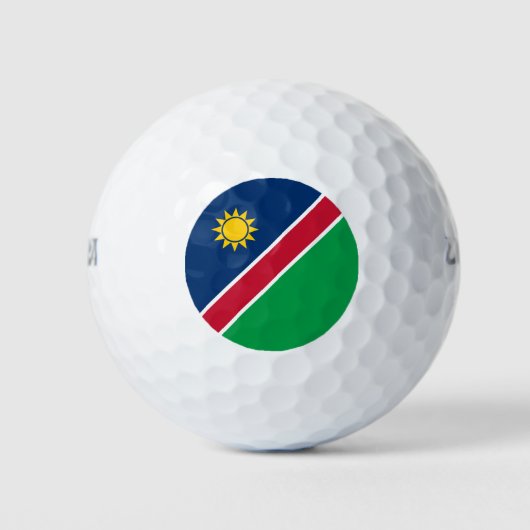 Namibië vlag golfballen (Voorkant)