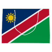 Namibië vlag groot cadeauzakje (Voorkant)