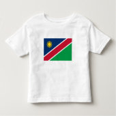 Namibië vlag kinder shirts (Voorkant)