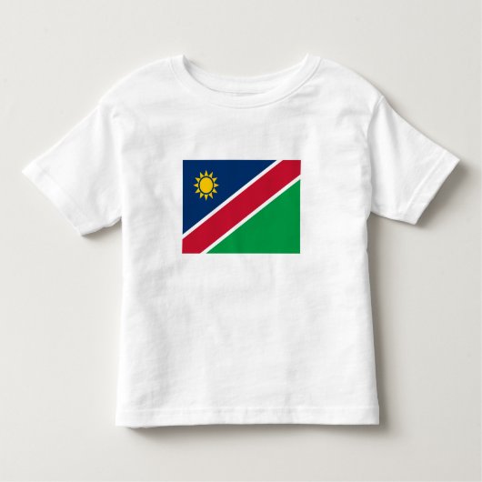Namibië vlag kinder shirts (Voorkant)