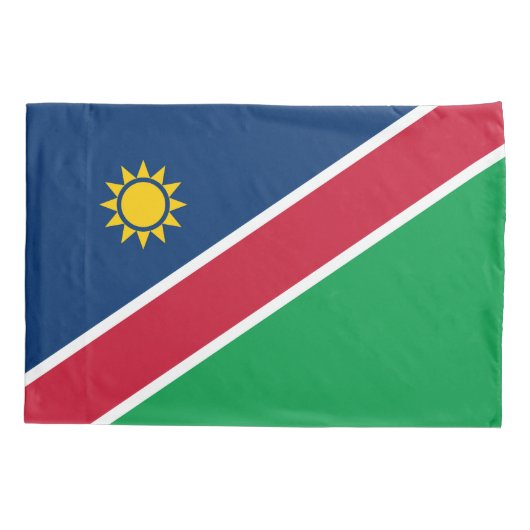 Namibië vlag kussensloop (Achterkant)