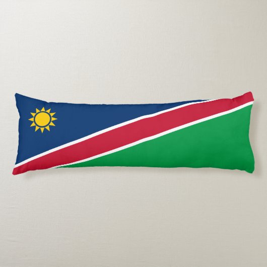Namibië vlag lichaamskussen (Voorkant)