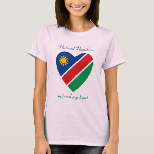 Namibië Vlag Liefje T-Shirt