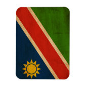 Namibië vlag magneet (Verticaal)
