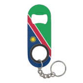 Namibië vlag mini flessenopener (Achterkant)