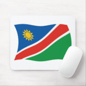 Namibië Vlag Muismat (Met muis)