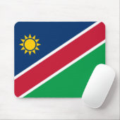 Namibië vlag muismat (Met muis)