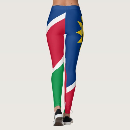 Namibië vlag Namibië Leggings (Achterkant)