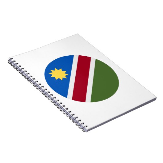 Namibië vlag notitieboek (Rechterzijde)