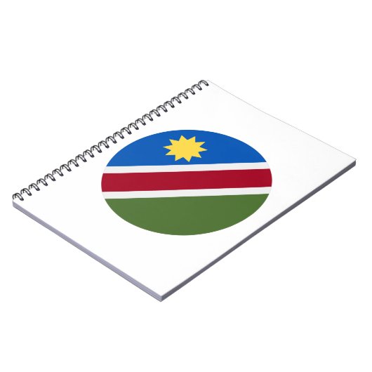 Namibië vlag notitieboek (Linkerzijde)