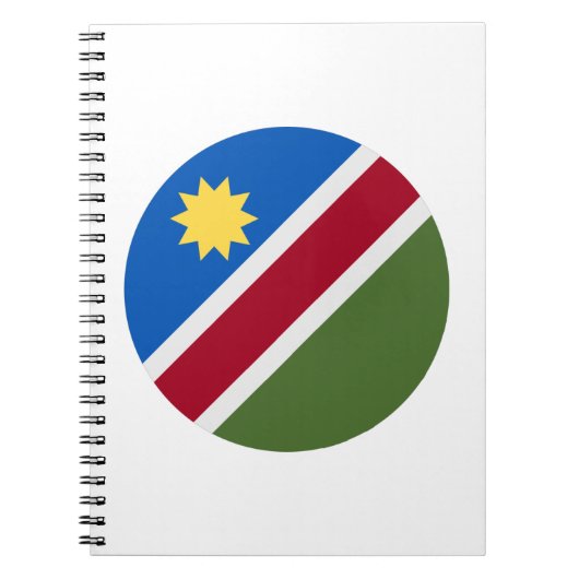 Namibië vlag notitieboek (Voorkant)