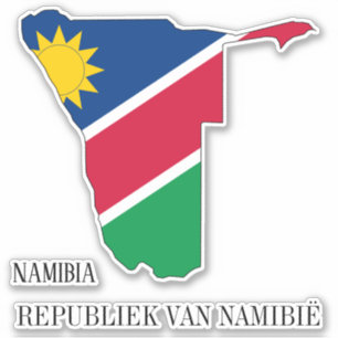 Namibië-vlag — Patriottisch Sticker