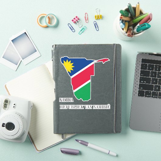 Namibië-vlag — Patriottisch Sticker (iPad Cover)