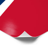 Namibië vlag perfect poster (Hoek)