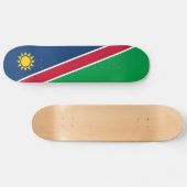 Namibië vlag persoonlijk skateboard (Horizontaal)