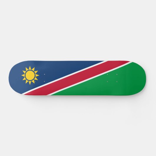 Namibië vlag persoonlijk skateboard (Horizontaal)