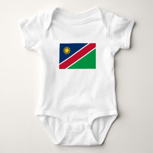 Namibië vlag romper (Voorkant)