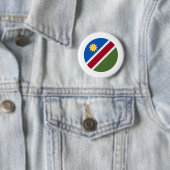 Namibië vlag ronde button 5,7 cm (In situ)