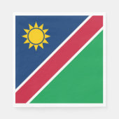 Namibië vlag servet (Voorkant)