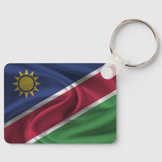 Namibië vlag Sleutelhanger (Voorkant)