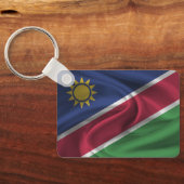 Namibië vlag Sleutelhanger (Achterkant)