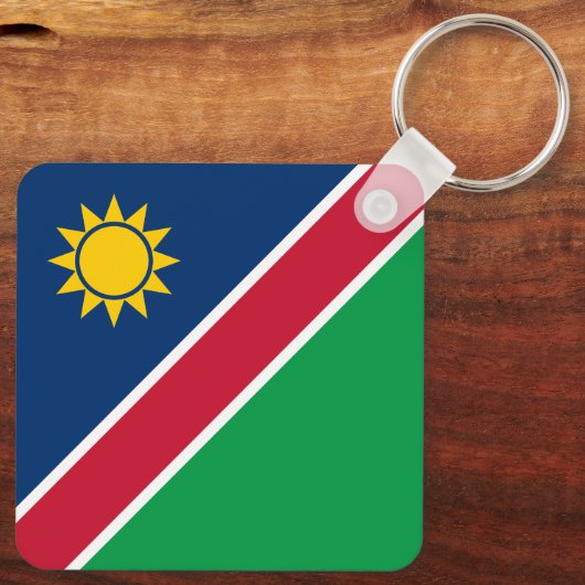 Namibië vlag sleutelhanger (Achterkant)
